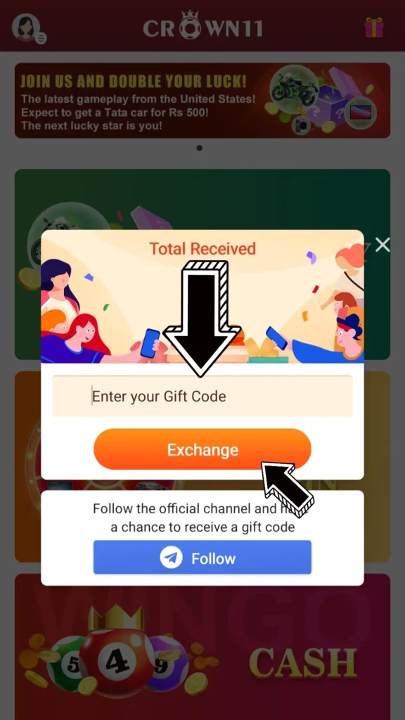 Crown 11 Gift Code